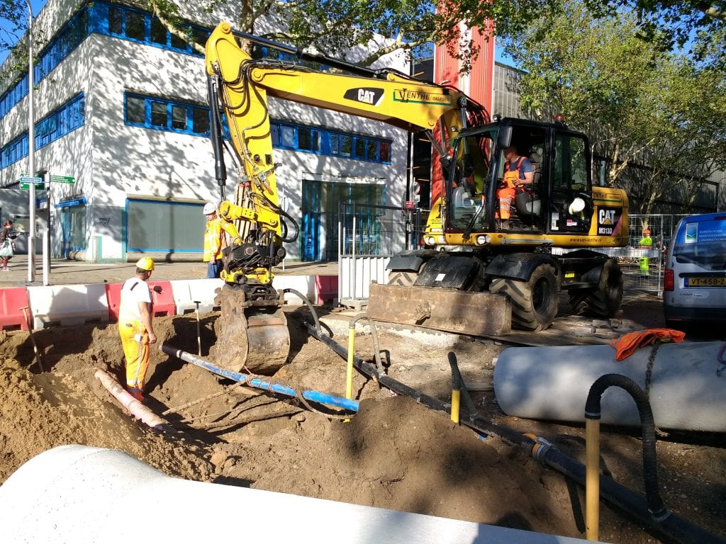 Bouw ondergrondse fietsenstalling en herinrichting Stationsweg, Zwolle