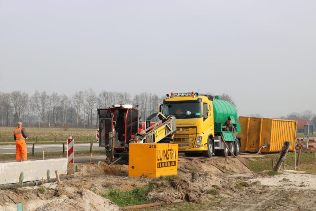 Nieuw tracé voor kabels en leidingen