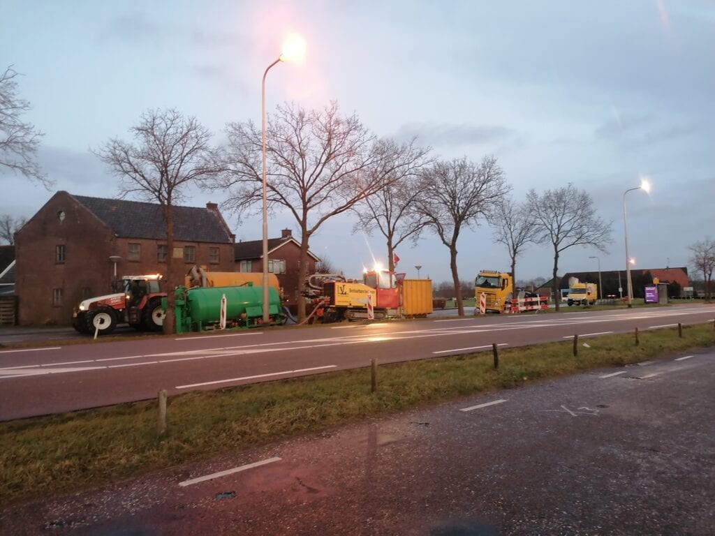 Nieuw tracé voor kabels en leidingen