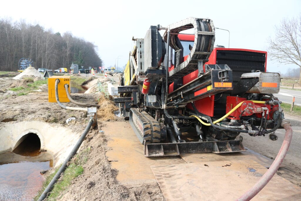 Nieuw tracé voor kabels en leidingen